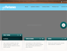 Tablet Screenshot of fortamex.com
